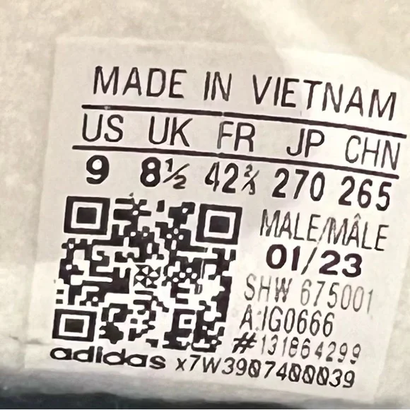 Mens Adidas Athletic Shoes Sneakers Blue‎ Black Size 9 - Picture 6 of 6